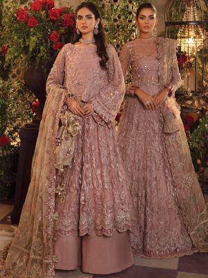 3 Piece Embroidered Unstitched Suits from Iznik Meraki Luxury Chiffon Collection