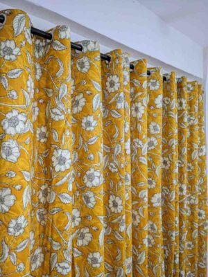 Cotton Duck Printed Curtain