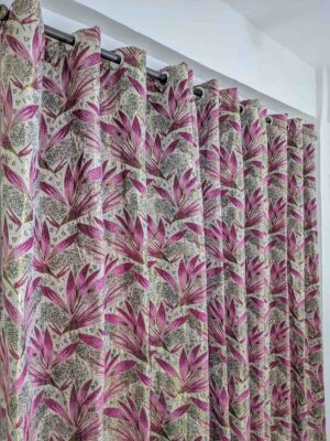 EXPORT FANCY VELVET JACKARD CURTAINS