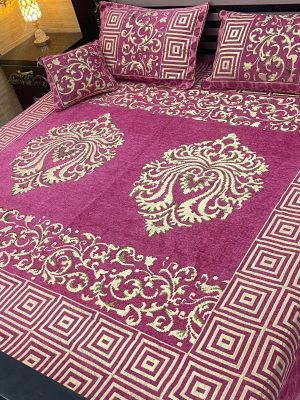 Velvet jacquard Bedsheet 9