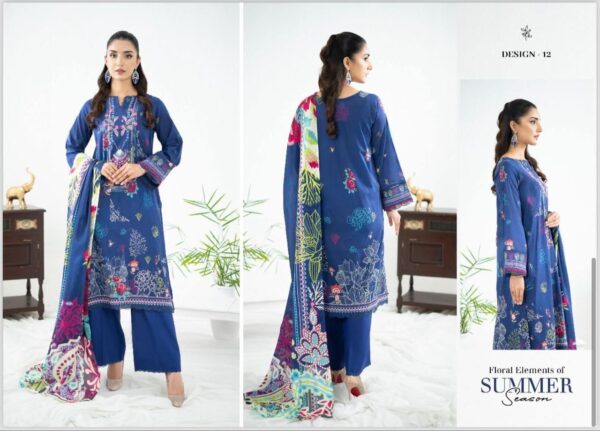 GUL GEE 3pc Embroidered Lawn1