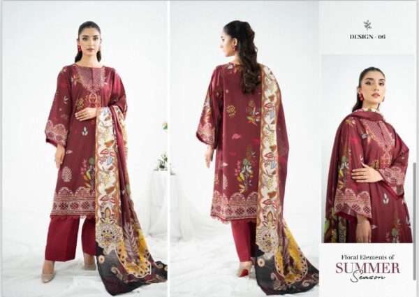 GUL GEE 3pc Embroidered Lawn5