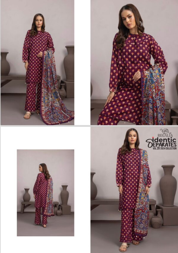 Selena Lawn by Regalia Textile Digital Printed Lawn6