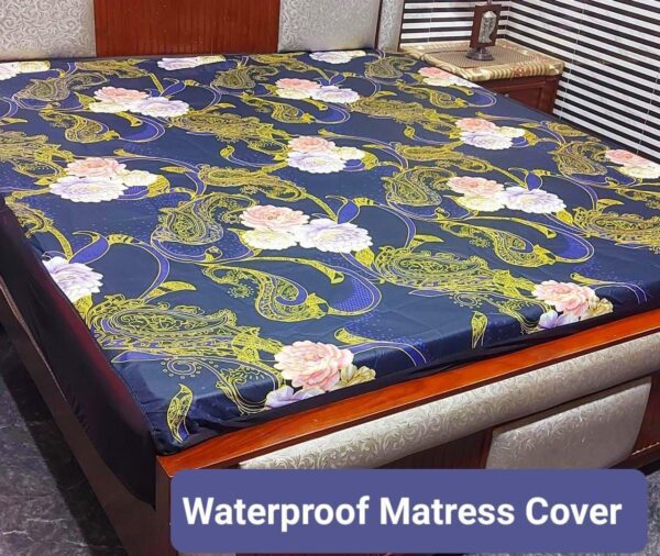 Waterproof Mattress Protector Bedsheet Charcoal