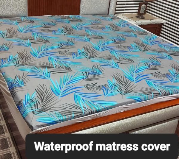 Waterproof Mattress Protector Bedsheet Grey