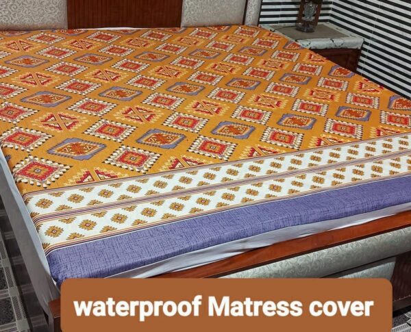 Waterproof Mattress Protector Bedsheet purple