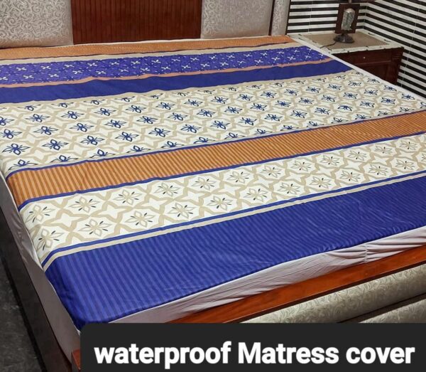 Waterproof Mattress Protector Bedsheet white