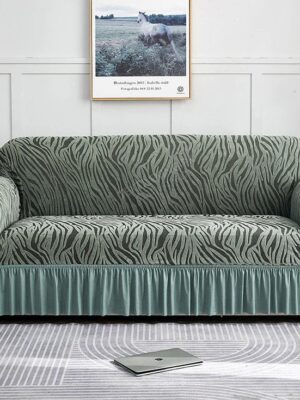 Zebra sofa cover