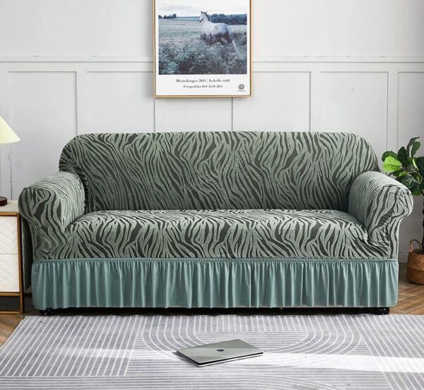 Zebra sofa cover